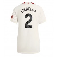 Manchester United Victor Lindelof #2 3rd trikot Frauen 2023-24 Kurzarm